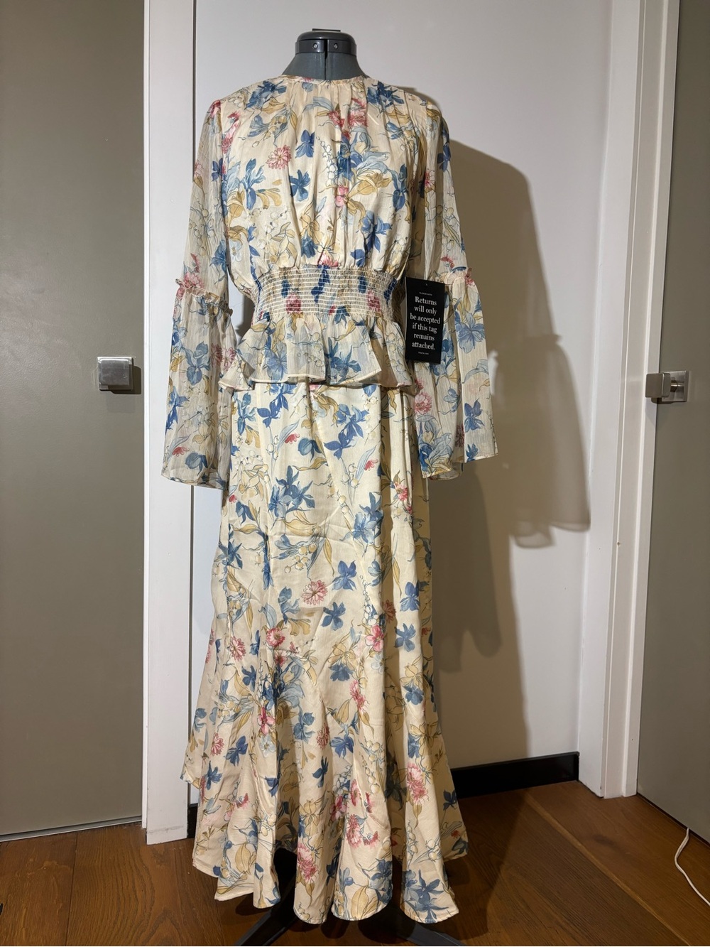 Tuckernuck Snowberry Floral Jennie Blouse Mallory Maxi Skirt Set NWT S
